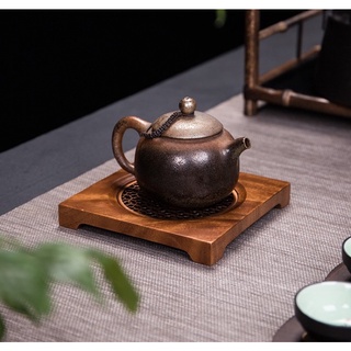 THUYỀN TRÀ GỖ LÓT ĐỒNG