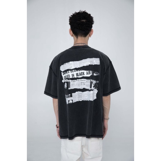 Áo thun BLACK AIR RETRO WASHED T-SHIRT