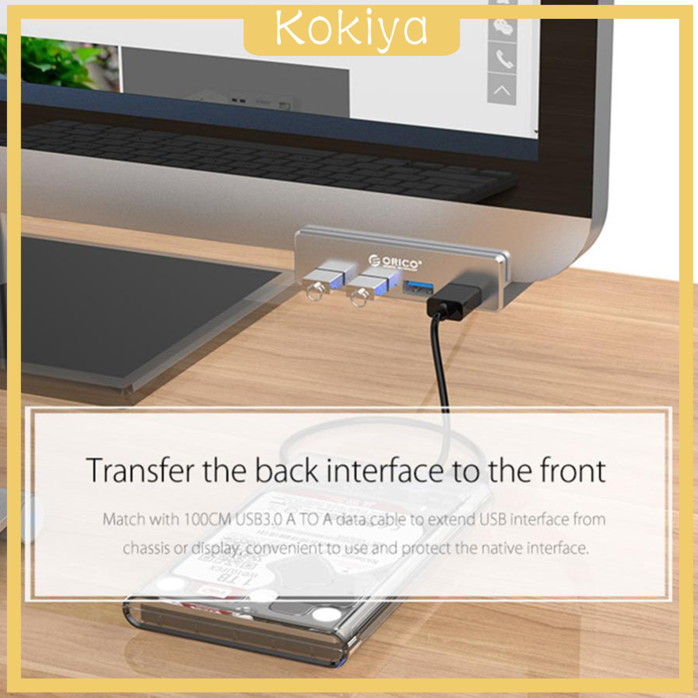 Bộ Chia 4 Cổng Usb 3.0 Kokayaya | BigBuy360 - bigbuy360.vn