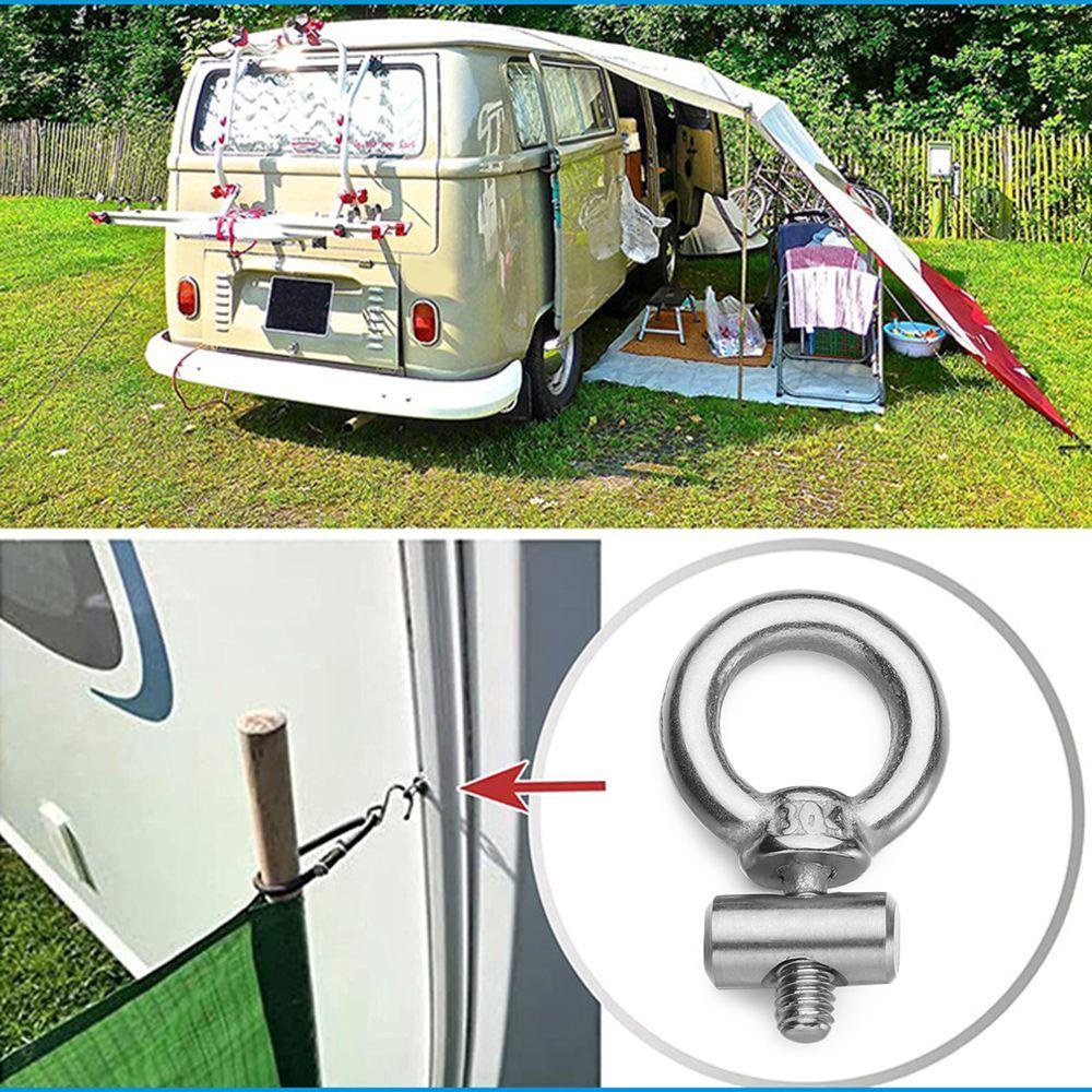 Phụ Kiện Chặn Tấm Che Nắng Bằng Thép Không Gỉ Tiện Dụng Cho Xe Caravan / Caravan