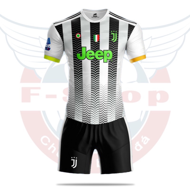 Bộ quần áo bóng đá câu lạc bộ Juventus - Áo bóng đá CLB Serie A - Bộ đồ bóng đá đẹp