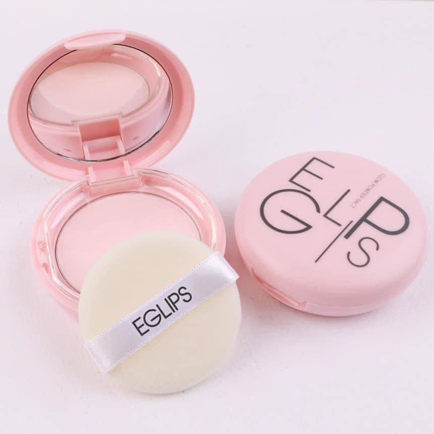 Phấn phủ Eglips GLOW POWER PACT màu hồng