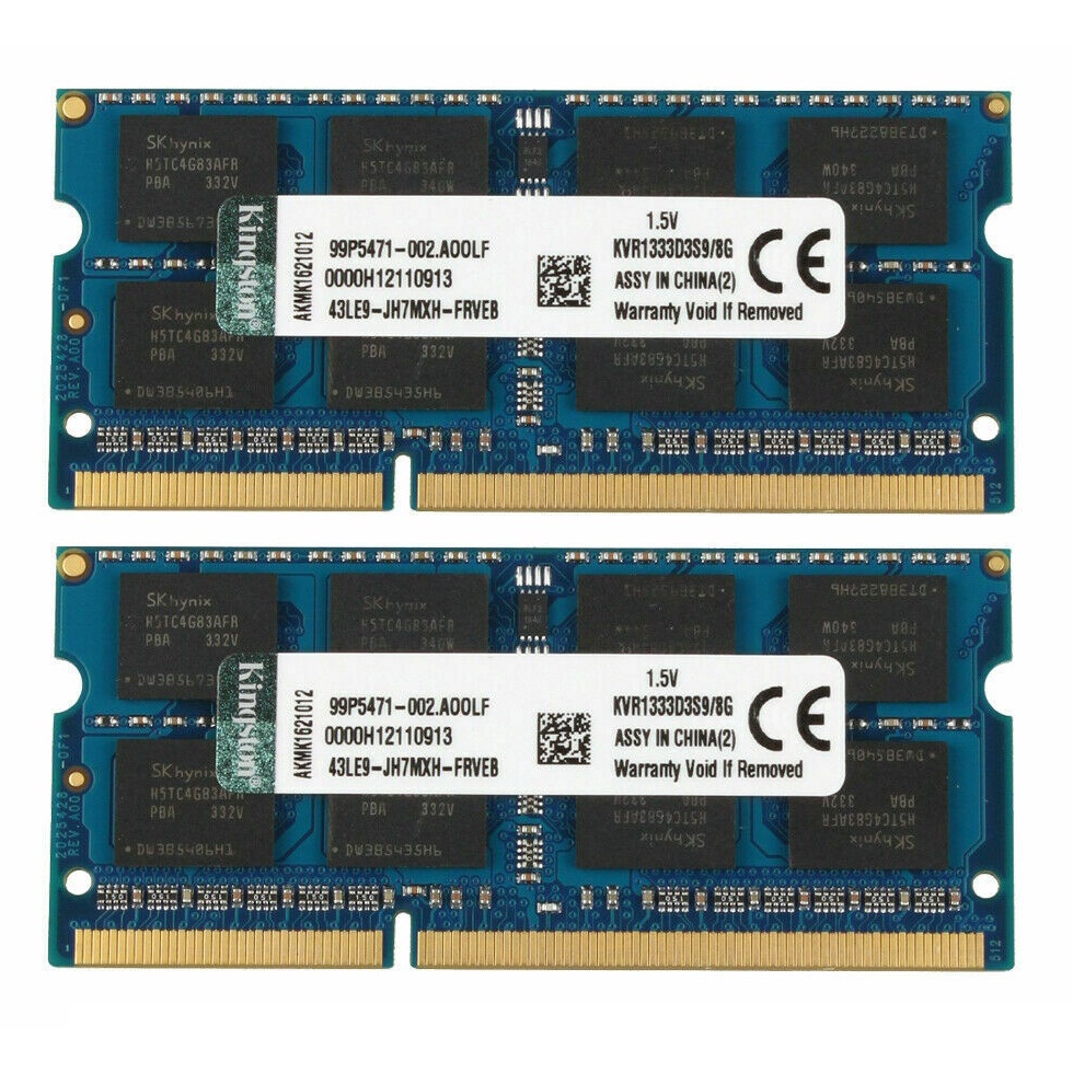 Ram Laptop Kingston 8GB DDR3 1333MHz PC3-10600 1.5V - Bảo hành 36 tháng