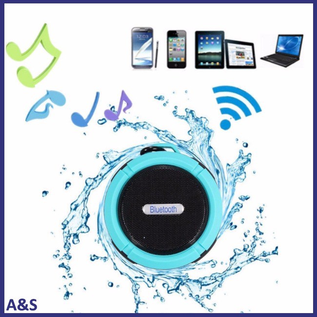 C6 Outdoor Wireless Bluetooth 4.1 Stereo Portable Speaker Built-in Mic Shock