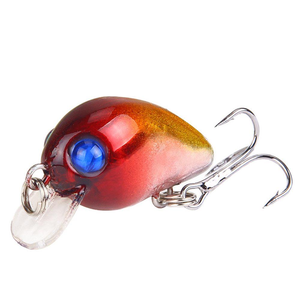 Mồi Câu Cá Giả 3cm / 1.6g Có Móc Chuyên Dụng