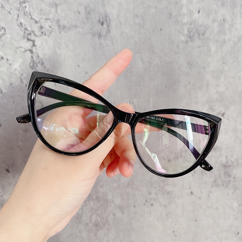 Kính Mát Mắt Mèo Chống Bức Xạ Thời Trang Cho Nữ