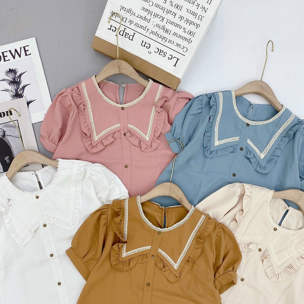 áo babydoll ,áo sơ mi bèo hót 2022