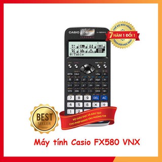 [Chính hãng] Máy tính Học Sinh CASIO FX 580VN X - 7 NĂM BẢO HÀNH điện tử bằng QR CODE - Máy tính Casio Cầm Tay FX 580VNX