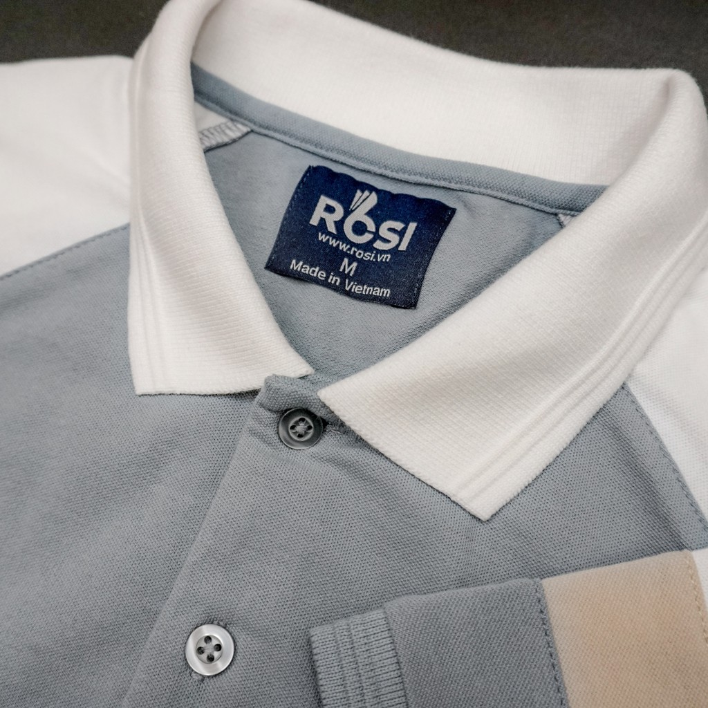 [100% Cotton] Áo Polo Nam - Hàng Thiết Kế Chính Hãng Rosi / Mã Áo: P02 | BigBuy360 - bigbuy360.vn