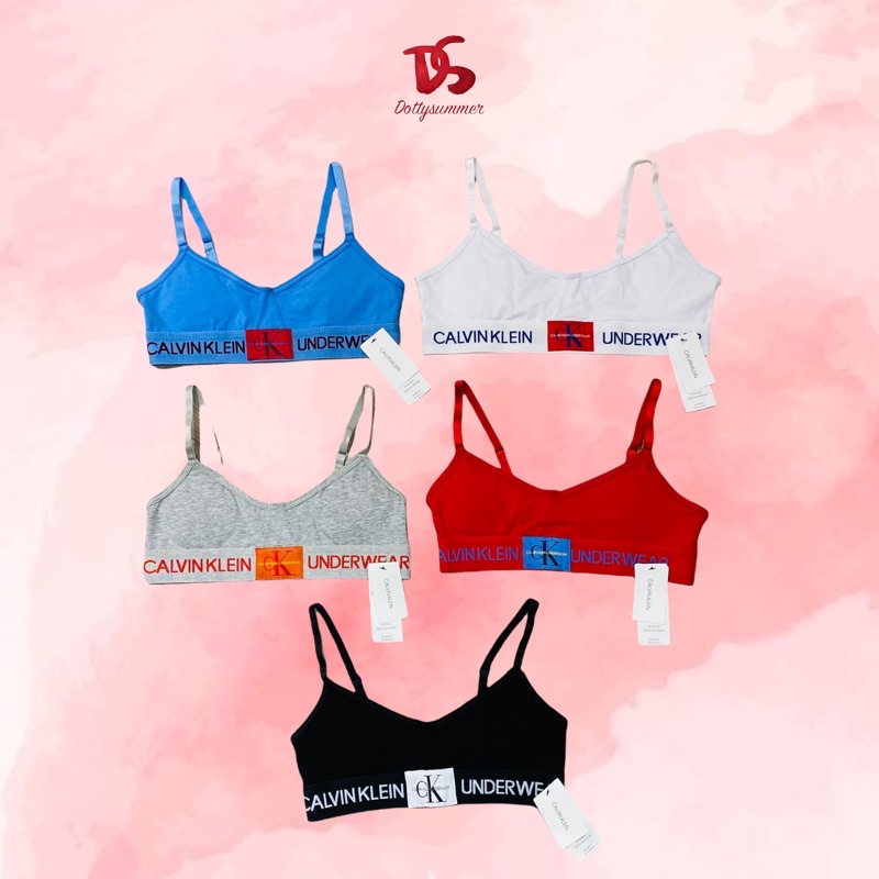 Áo Lót Áo Ngực Bộ Lót Cotton Thể Thao Trendy S M L