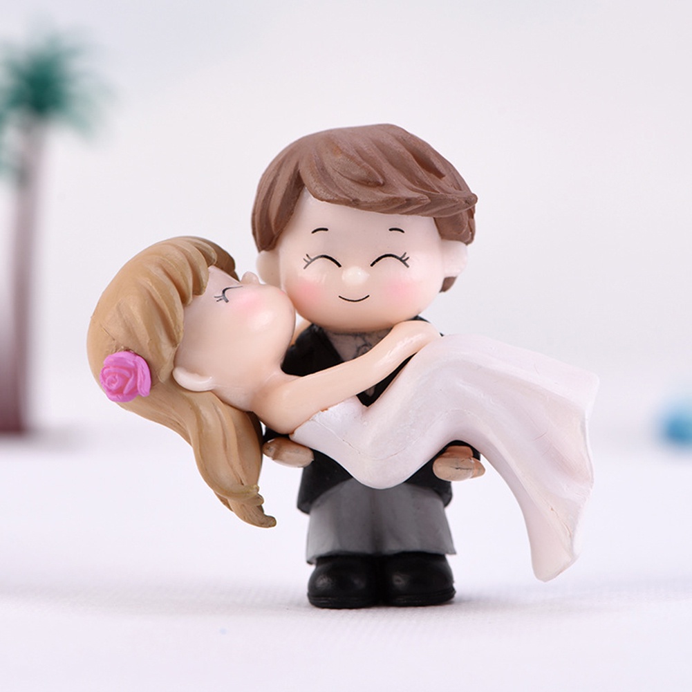 [Hot]❋ Đồ trang trí Cô Dâu Chú Rể Mini Trang Trí Tiểu Cảnh