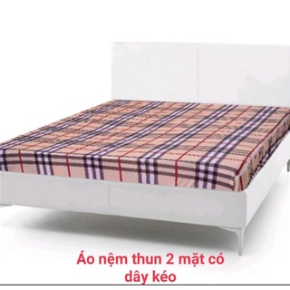 Áo nệm Thun 2 mặt có dây kéo