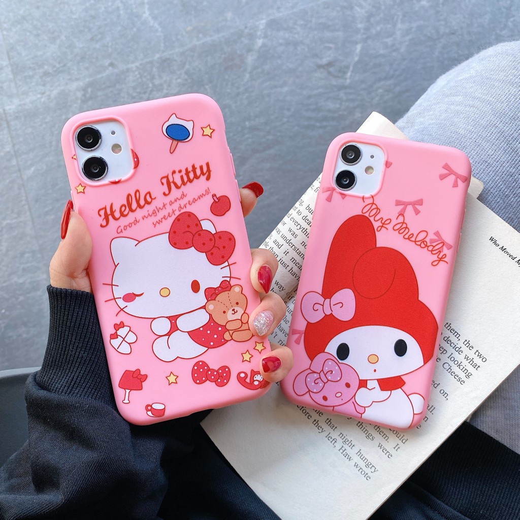 Ốp Điện Thoại 3D Hello Kitty Cho iPhone 14 Pro Max 14 Plus 13 Pro Max 13 Mini 12 Pro Max 12 Mini 11 Pro Max X Xs Max XR 6 6s 7 8 Plus SE 2020 Túi Đựng Đồ Dùng Cao Cấp Tiện Dụng