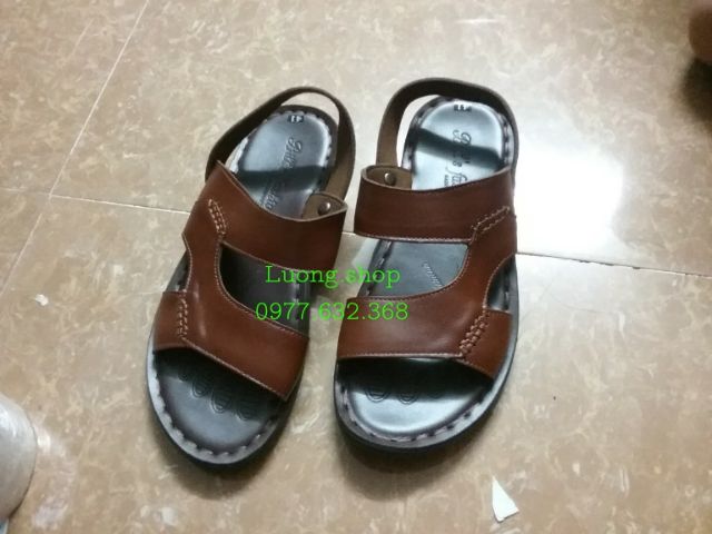 Sandal Da bò thật xịn Siêu bền tiêu chẩn xuất khẩu