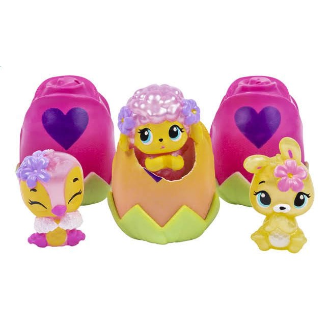 Giỏ trứng hoa hồng Hatchimals Colleggtibles Flower Basket