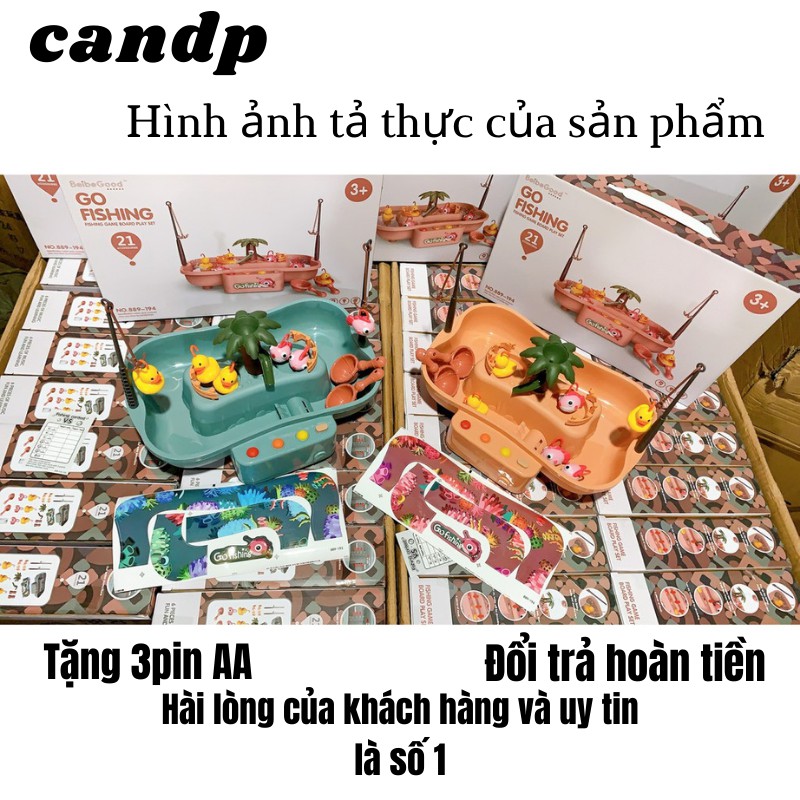 Đồ chơi câu cá câu vịt trên đảo Đồ chơi trẻ em có nhạc cực hấp dẫn cho bé