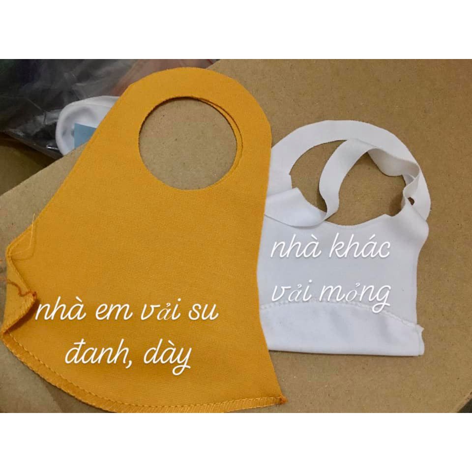 Khẩu trang vải su dày phòng chống bụi, tia UV tốt | WebRaoVat - webraovat.net.vn