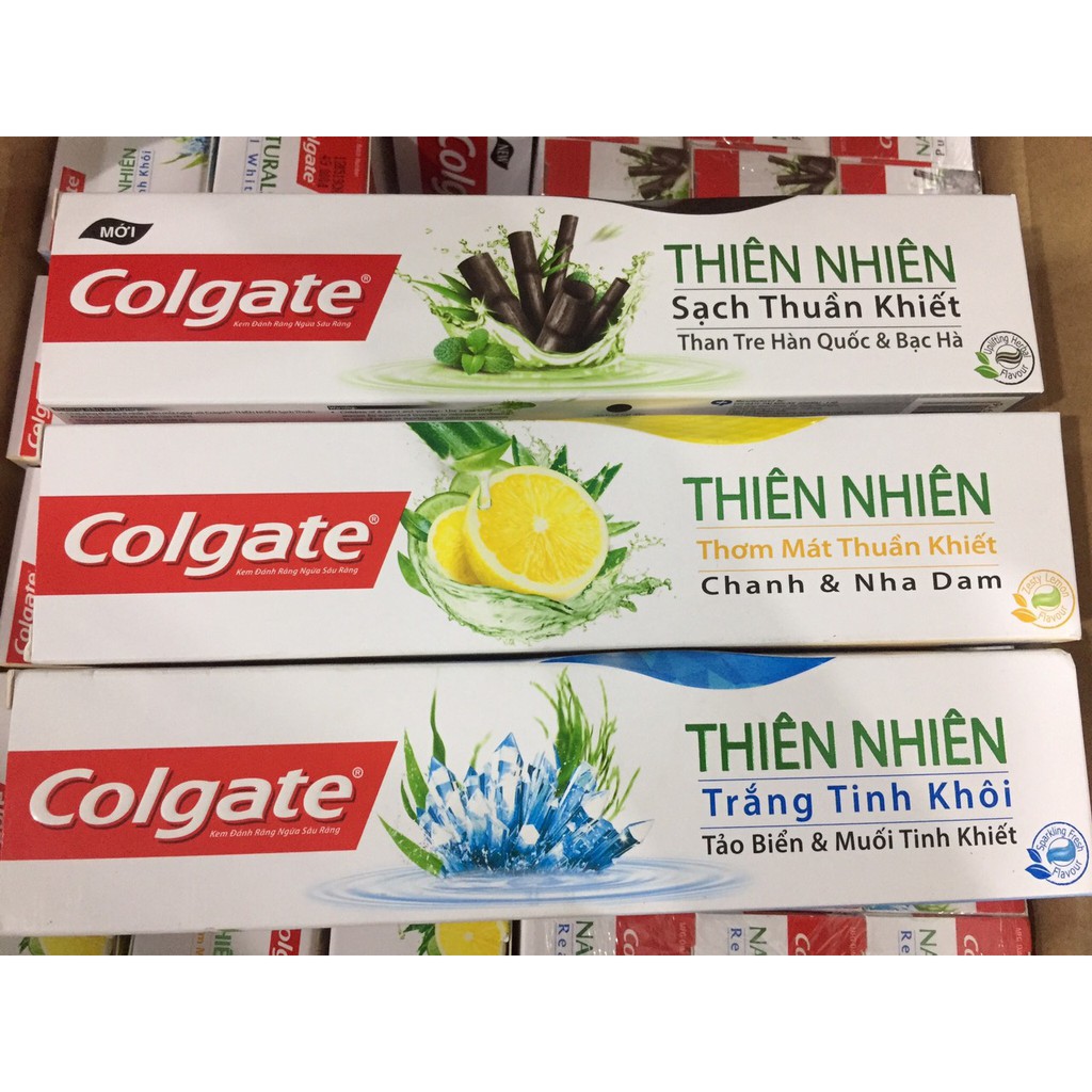 COLGATE Kem Đánh Răng Colgate Thiên Nhiên ĐỦ LOẠI