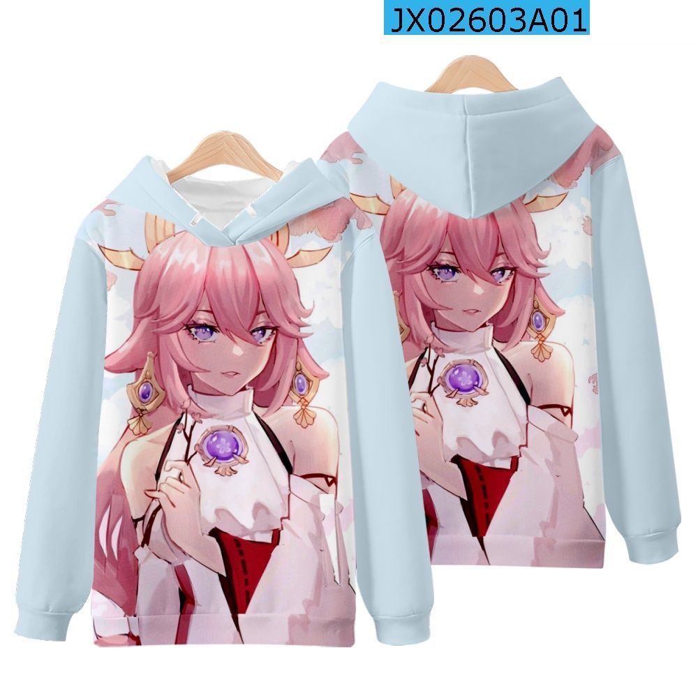 Áo Hoodie Họa Tiết Hoạt Hình Anime Độc Đáo Cho Nam Nữ