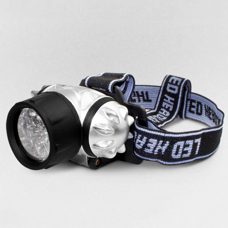 Đèn Pin Đội Đầu Giá Rẻ L7 9 Bóng Led 4 Chế Độ Sáng Dùng Đi Cắm Trại, Soi Nhái, Đạp Xe, Câu Cá