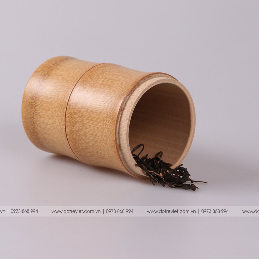 Hộp đựng trà đốt tre, hộp chè, hộp đựng cafe đẹp làm quà tặng độc đáo, ý nghĩa