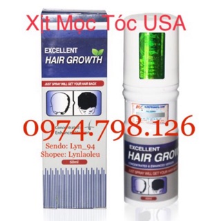 Chai xịt kích thích mọc tóc Excellent Hair Growth -Dạng xịt - 011