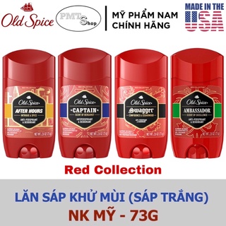 Lăn Sáp khử mùi nam Old Spice Red Collection 73g (sáp trắng) Swagger , Aqua Reef , After Hours , Ca thumbnail