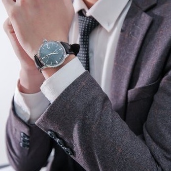 Đồng hồ cơ nam Seiko SRPD37J1 kính Hardlex chống xước, chống nước 5 ATM. dây da thời trang cao cấp chính hãng Nhật Bản