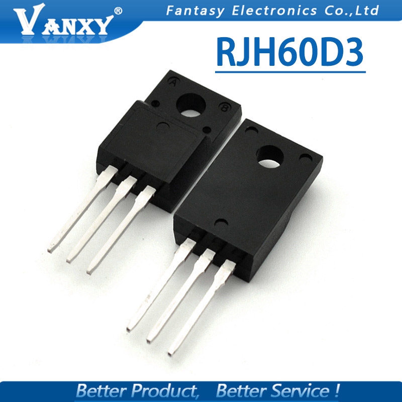 Bộ 10 Linh Kiện Điện Tử Rjh60D3Dpp To-220F Rjh60D3 To220F Rjh60D3Dpe | BigBuy360 - bigbuy360.vn