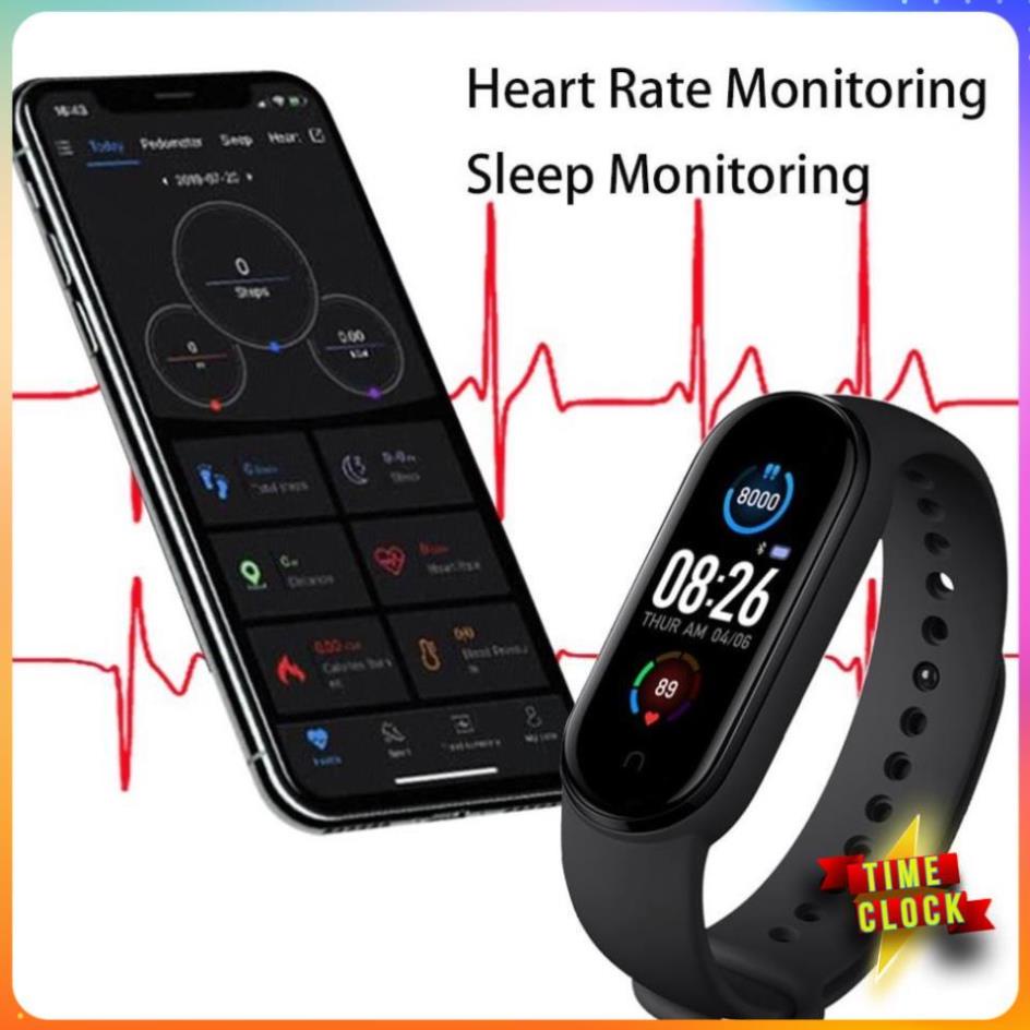 Vòng đeo tay thông minh SKMEI M4 hỗ trợ theo dõi sức khỏe - Chính hãng bảo hành 12 tháng.