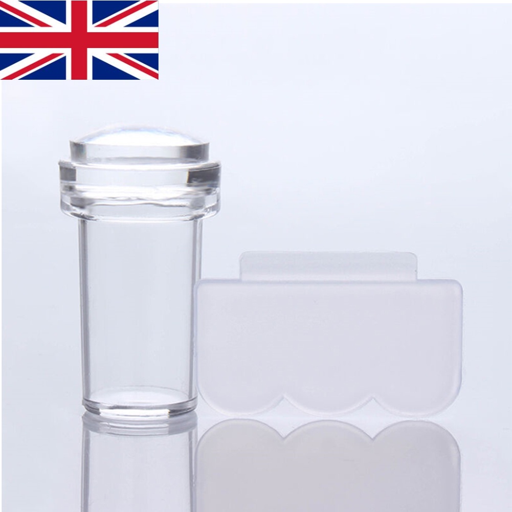 Bộ Dụng Cụ In Hình Móng Tay Nghệ Thuật Cepsn Bằng Silicone 2.4Cm