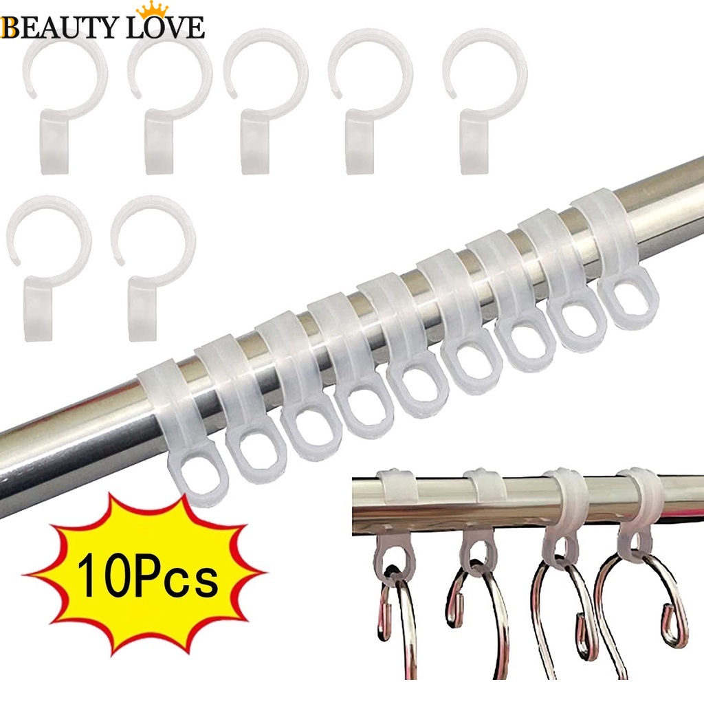 Bộ 10 Móc Nhựa Phơi Quần Áo Nhiều Màu Sắc