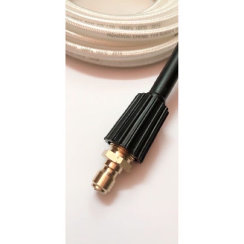 ĐẦU ĐỰC NỐI NHANH LẮP VÀO ĐẦU DÂY RỬA XE REN NGOÀI 22mm