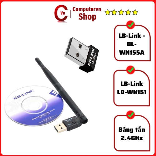 Card Mạng LB-Link - BL-WN155A/LB-Link LB-WN151