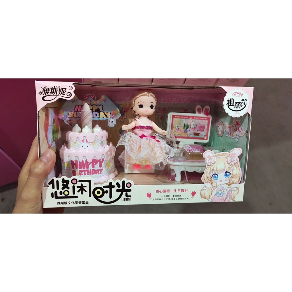 Búp bê bé gái Chibi hàng cực đẹp nhiều đồ