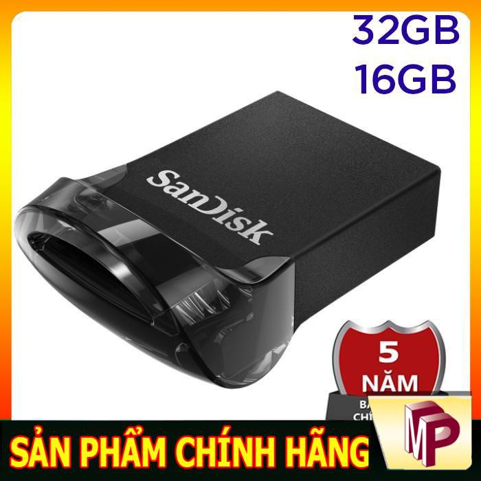 USB 3.0 SanDisk Ultra Fit CZ430 16GB - bảo hành 5 năm - Minh Phong Store | BigBuy360 - bigbuy360.vn