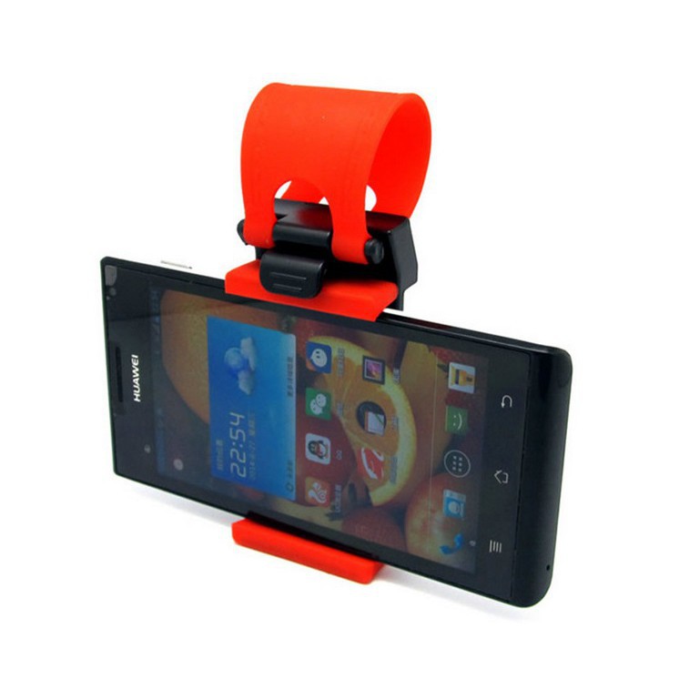 Kẹp điện thoại gắn vô lăng xe hơi ô tô (Dùng cho điện thoại từ 4,8 Inch trở xuống) | BigBuy360 - bigbuy360.vn