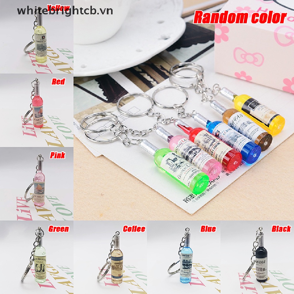 / / Myvn / / Móc Khóa Hình Chai Bia Bằng Acrylic Nhiều Kiểu Dáng Khác Nhau Dùng Làm Quà Tặng