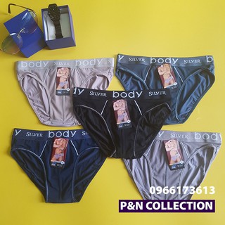 Combo 5 quần lót nam Body Silver