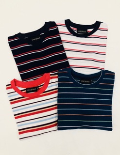 Áo crop sọc lửng