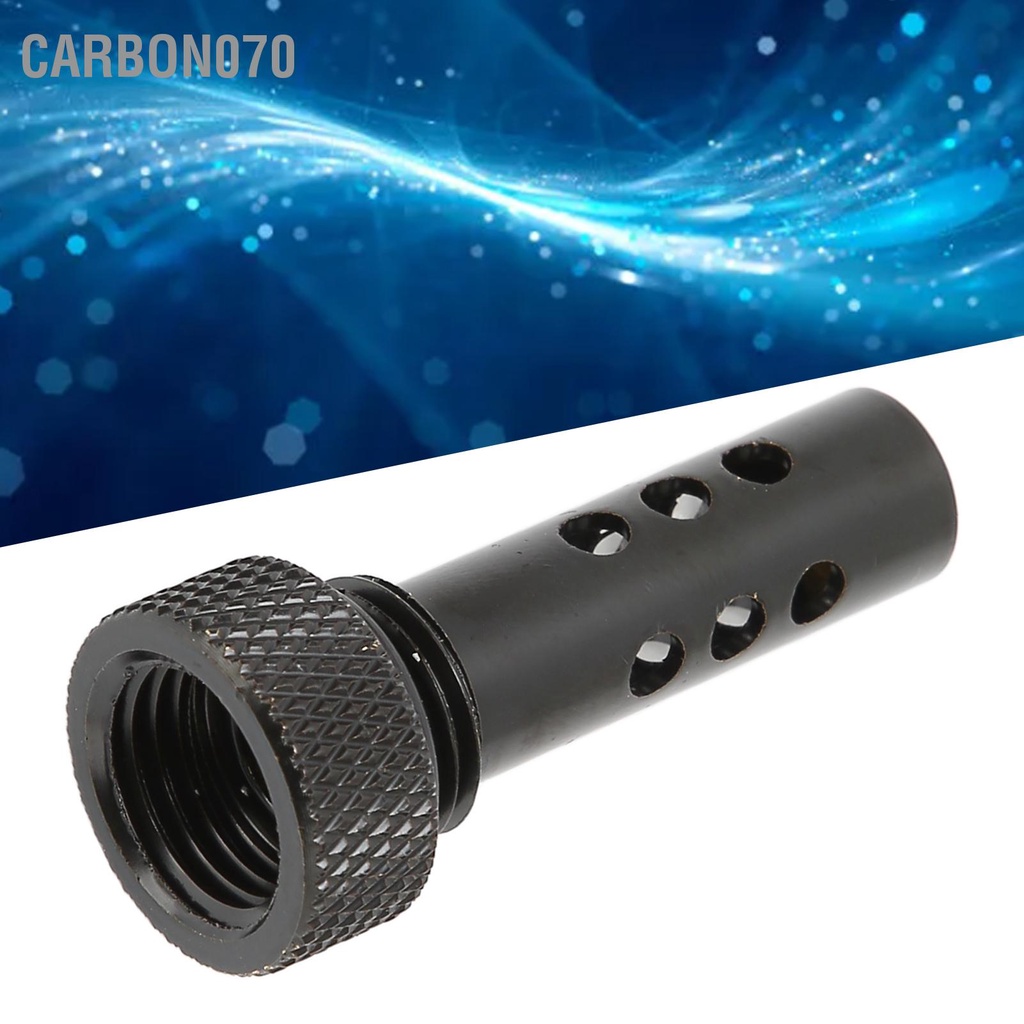 Carbon070 Công cụ tạo bọt bên ngoài bể nước lạnh cho máy tính màu đen G1 / 4