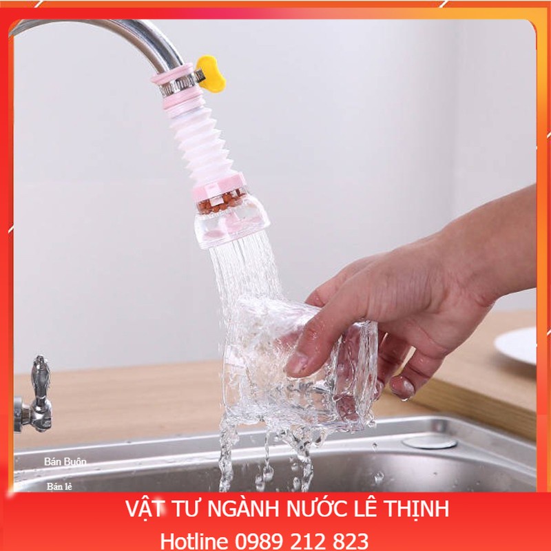 Đầu Vòi Nối Rửa Bát Tăng Áp Lò Xo Xoay 360 Độ Vòi Nước 360 Độ Cho Bồn Rửa Chén