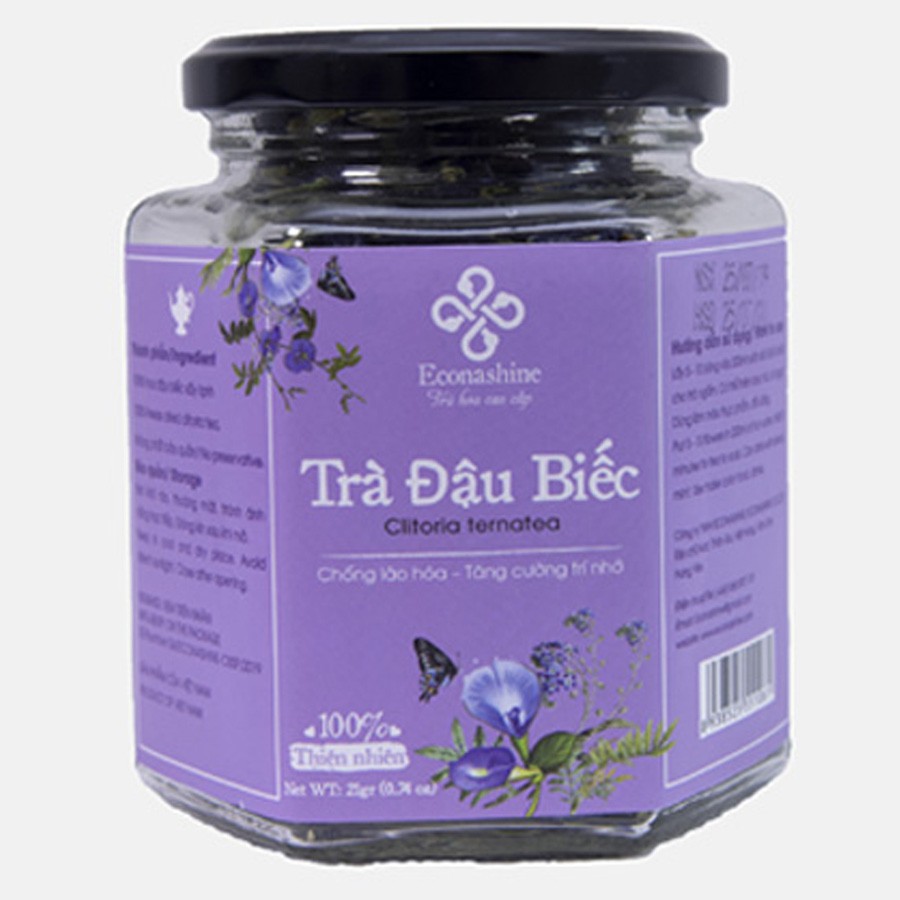 Combo 3 lọ trà hoa sấy lạnh cao cấp Econashine (Tặng kèm túi giấy đi biếu tặng) | BigBuy360 - bigbuy360.vn
