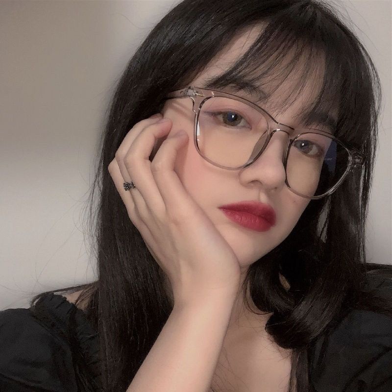 Kính Mát Gọng Trong Suốt Chống Tia Bức Xạ/ Ánh Sáng Xanh Thời Trang Cho Nữ