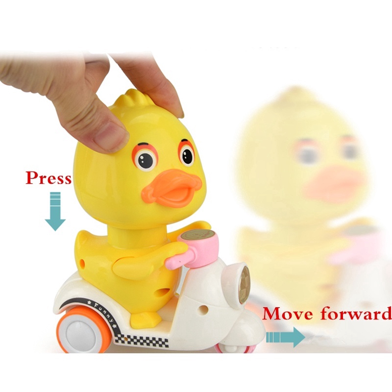 Chú Vịt Vàng Đồ Chơi Nhấn Eo Vui Nhộn Cho Bé