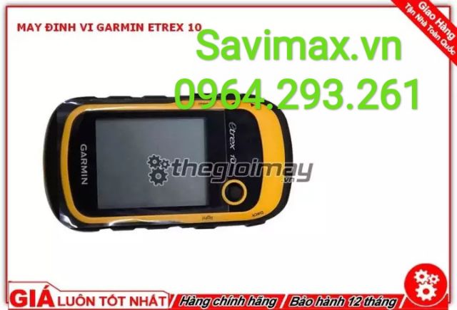 Máy đo diện tích đất rẫy, rừng, ruộng lúa, Garmin Etrex10, Máy định vị cầm tay GPS