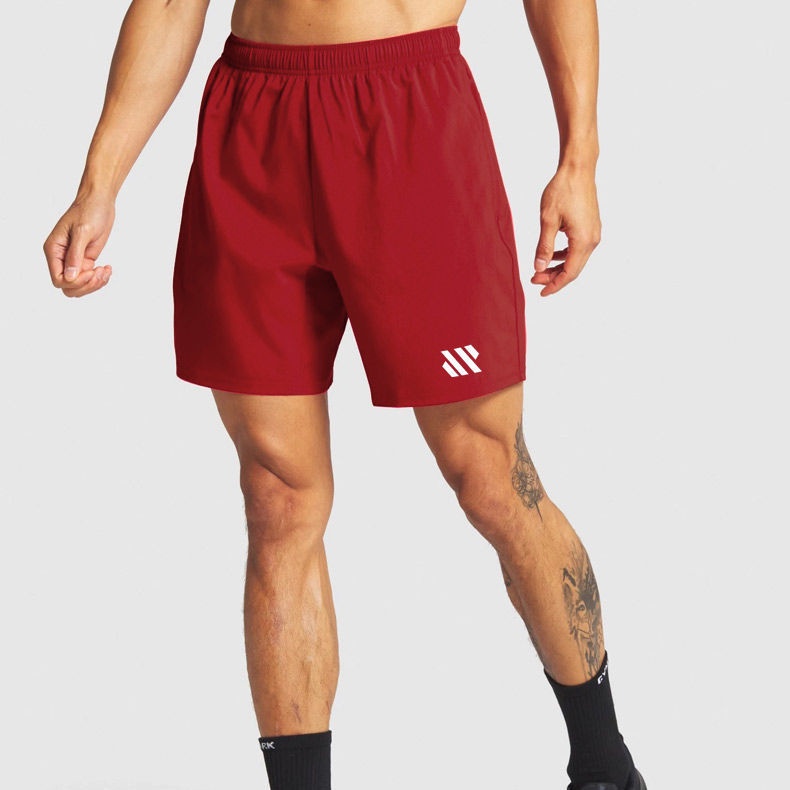 Quần short chất vải nhanh khô thoáng khí phối túi tiện lợi cho nam tập chạy size M-3XL