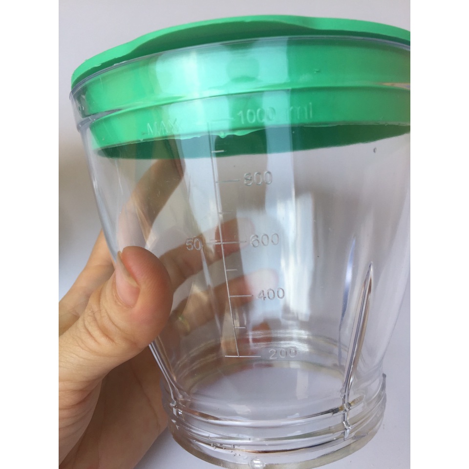 Phụ kiện cối nhựa máy xay sinh tố đa năng chống vỡ siêu bền