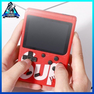 [Fitslim] Double Version Handheld Game Player Built-in 400 Games Color LCD Game