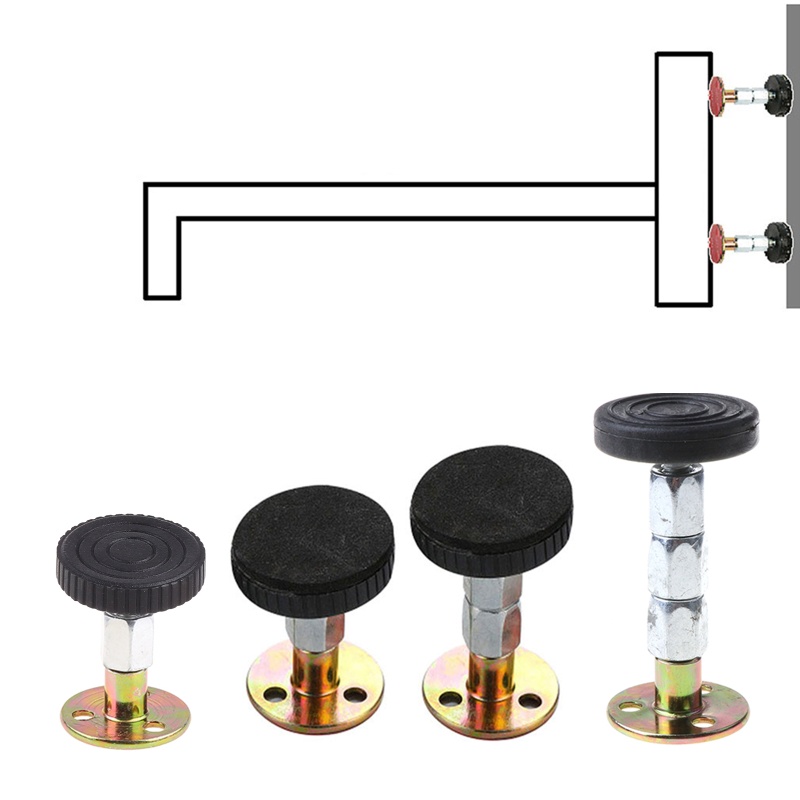 Set 2 Miếng Chặn Cạnh Giường Dày Dặn Chống Rung Lắc Chống Va Chạm Có Thể Điều Chỉnh